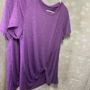 Purple Knot Top